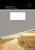 Notizbuch A5 200 Seiten kariert (Softcover Grau)