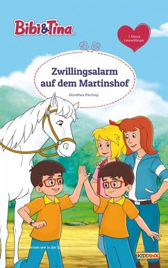 Bibi & Tina - Zwillingsalarm auf dem Martinshof (eBook, ePUB) - Flechsig, Dorothea