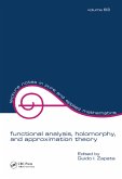Functional Analysis, Holomorphy, and Approximation Theory (eBook, PDF)