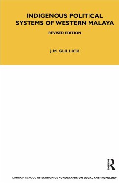 Cover Indigenous Political Systems of West Malaya (eBook, PDF)