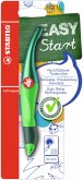 Ergonomischer Tintenroller für Rechtshänder - STABILO EASYoriginal Holograph Edition in grün - Einzelstift - Schreibfarbe blau (löschbar) - inklusive Patrone