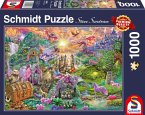 Verzaubertes Drachenland (Puzzle)