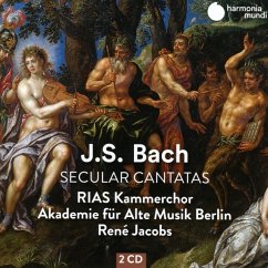 Secular Cantatas,Bwv 201,205 & 213 - Jacobs,René/Rias Kammerchor/Akademie Fuer Alte Mus Secular Cantatas,Bwv 201,205 & 213 - Jacobs,René/Rias Kammerchor/Akademie Fuer Alte Mus