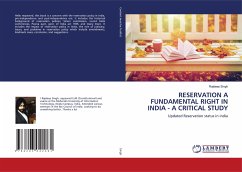 RESERVATION A FUNDAMENTAL RIGHT IN INDIA - A CRITICAL STUDY