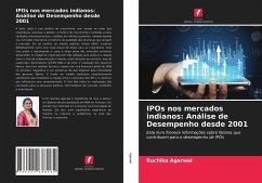 IPOs nos mercados indianos: Análise de Desempenho desde 2001 - Agarwal, Ruchika