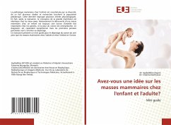 Avez-vous une idée sur les masses mammaires chez l'enfant et l'adulte? - Zayani, Dr. Seyfeddine;Dachraoui, Dr. Chaima