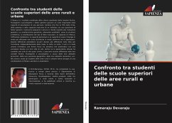 Confronto tra studenti delle scuole superiori delle aree rurali e urbane - Devaraju, Ramaraju