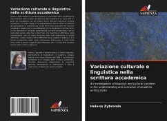 Cover Variazione culturale e linguistica nella scrittura accademica