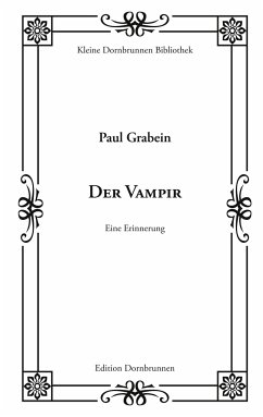 Der Vampir - Grabein, Paul