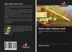 Note sulle risorse civili - Fronza, Maíra