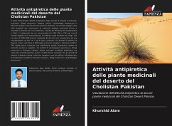 Attività antipiretica delle piante medicinali del deserto del Cholistan Pakistan - Alam, Khurshid