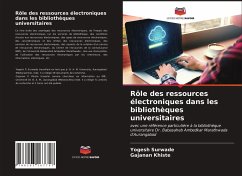 Rôle des ressources électroniques dans les bibliothèques universitaires - Surwade, Yogesh;Khiste, Gajanan