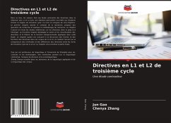 Directives en L1 et L2 de troisième cycle - Gao, Jun;Zhang, Chenya