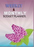 Budget Planner Weekly and Monthly Budget Planner for Bookkeeper Easy to use Budget Journal (Easy Money Management)