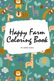 Happy Farm Coloring Book for Children (6x9 Coloring Book / Activity Book)