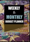 Budget Planner Weekly and Monthly Budget Planner for Bookkeeper Easy to use Budget Journal (Easy Money Management)