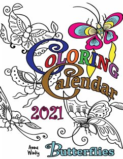 Coloring Calendar 2021 Butterflies - Winky, Anna