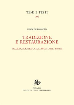 Tradizione e Restaurazione (eBook, PDF) - Bonacina, Giovanni