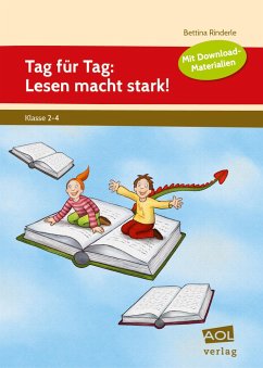 Tag für Tag: Lesen macht stark! - Rinderle, Bettina