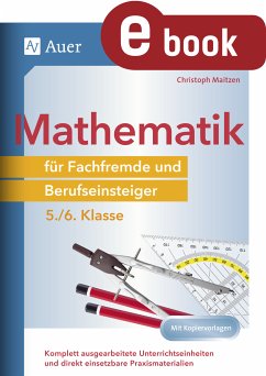 Mathematik für Fachfremde und Berufseinsteiger 5-6 (eBook, PDF) - Maitzen, Christoph