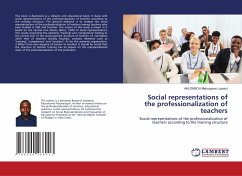 Social representations of the professionalization of teachers - Mahougnon Laurent, AHLONSOU