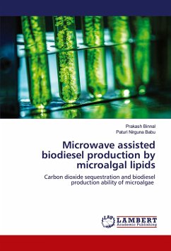 Microwave assisted biodiesel production by microalgal lipids