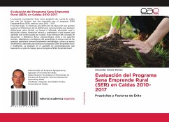 Evaluación del Programa Sena Emprende Rural (SER) en Caldas 2010-2017 - Alzate Gómez, Alexander