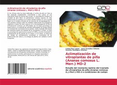 Aclimatización de vitroplantas de piña (Ananas comosus L. Merr.) MD-2
