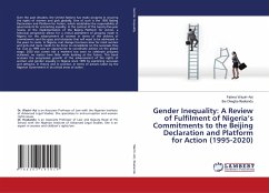 Gender Inequality: A Review of Fulfilment of Nigeria¿s Commitments to the Beijing Declaration and Platform for Action (1995-2020)