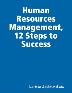 Human Resources Management, 12 Steps to Success (eBook, ePUB) Cover Human Resources Management, 12 Steps to Success (eBook, ePUB)
