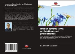 Immunostumulants, probiotiques et prébiotiques - GANGULY, Dr. SUBHA