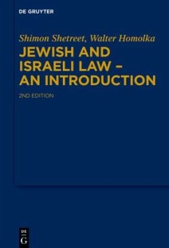 Jewish and Israeli Law - An Introduction - Shetreet, Shimon;Homolka, Walter