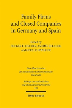 Family Firms and Closed Companies in Germany and Spain