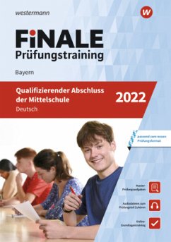 FiNALE Prüfungstraining Qualifizierender Abschluss Mittelschule Bayern, m. 1 Buch, m. 1 Online-Zugang - Helmensdorfer, Sabrina;Meckes, Ulrich;Rohrmüller, Beate