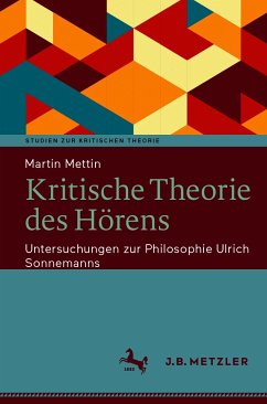Kritische Theorie des Hörens (eBook, PDF) - Mettin, Martin