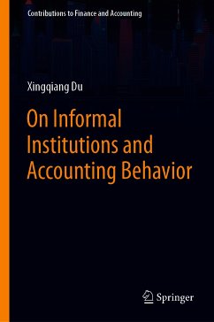 On Informal Institutions and Accounting Behavior (eBook, PDF) - Du, Xingqiang