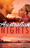 Australian Nights: Heat Of The Night: The Costarella Conquest / Prince of Scandal / A Breathless Bride (eBook, ePUB)