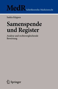 Samenspende und Register (eBook, PDF) - Köppen, Saskia
