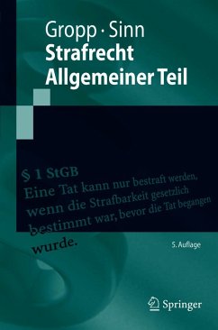 Strafrecht Allgemeiner Teil (eBook, PDF) - Gropp, Walter; Sinn, Arndt