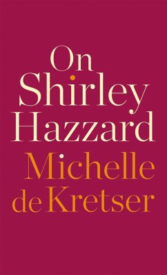 Cover On Shirley Hazzard (eBook, ePUB)