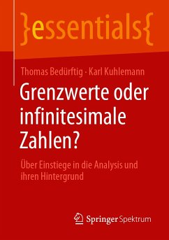 Grenzwerte oder infinitesimale Zahlen? (eBook, PDF) - Bedürftig, Thomas; Kuhlemann, Karl