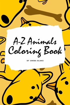 A-Z Animals Coloring Book for Children (6x9 Coloring Book / Activity Book) - Blake, Sheba