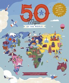 50 Maps of the World (eBook, PDF) - Handicott, Ben; Ryan, Kalya