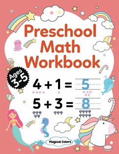 Preschool Math Workbook - Colors, Magical