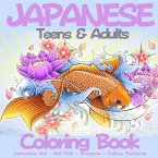 Japanese Teens & Adults Coloring Book