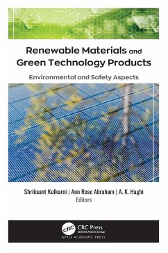 Cover Renewable Materials and Green Technology Products (eBook, PDF)