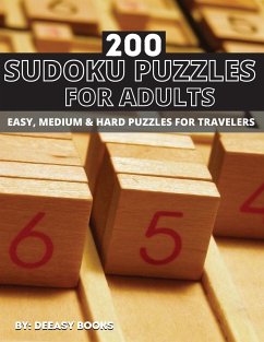 200 Sudoku Puzzles For Adults ,Easy,Medium &Hard - Books, Deeasy