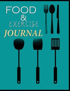 Food and Exercise Journal for Healthy Living - Food Journal for Weight Lose and Health - 90 Day Meal and Activity Tracker - Activity Journal with Daily Food Guide - Mason, Charlie