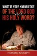 What is Your Knowledge of THE LORD GOD... - Bild 1