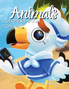 Animals Coloring Book For Kids - Books, Deeasy